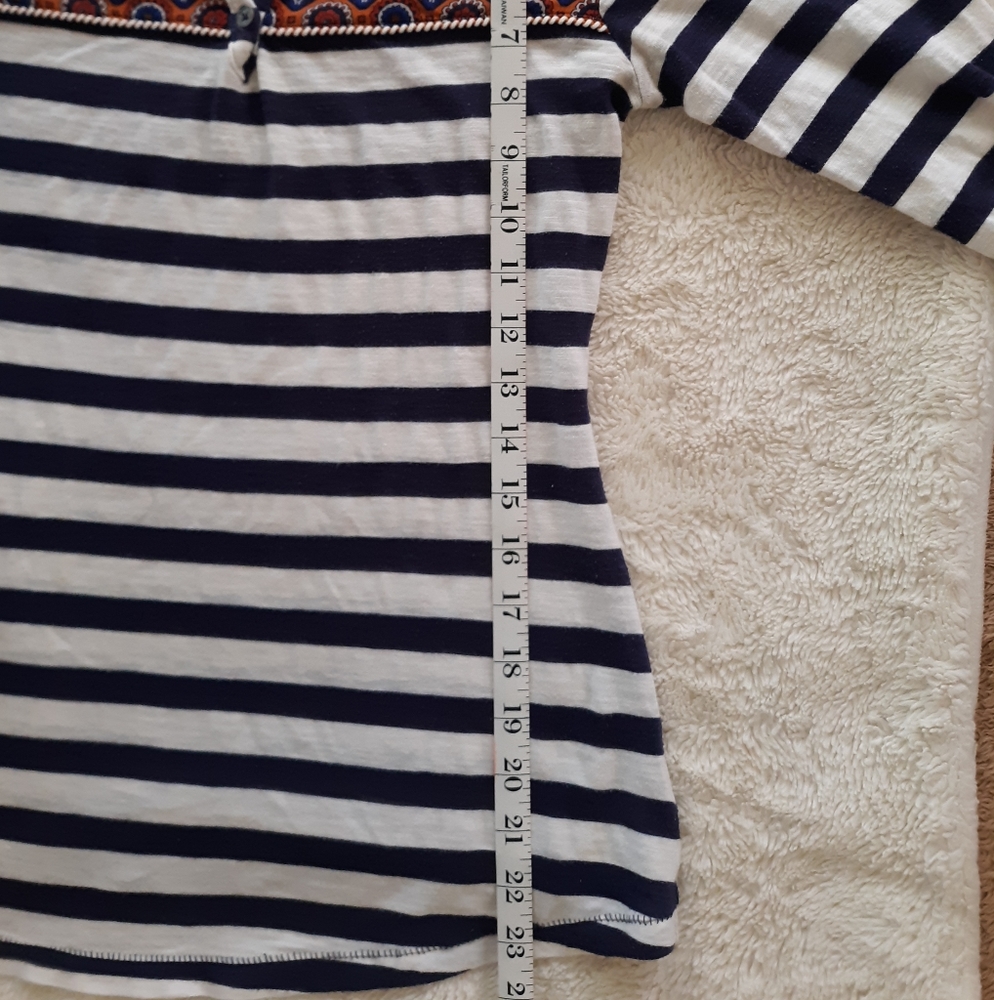 Striped and Patterned Top - Picture 4 of 5